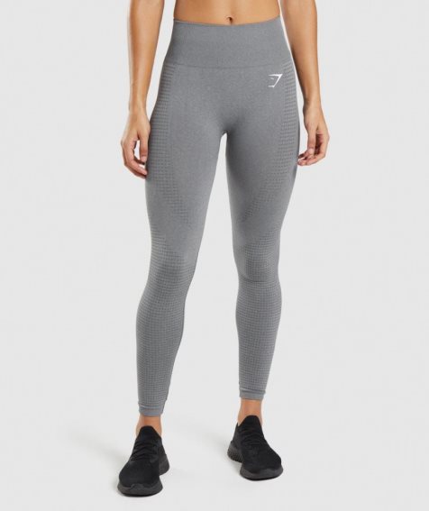 Women's Gymshark Vital Seamless 2.0 Leggings Grey | NZ 7WYBAS